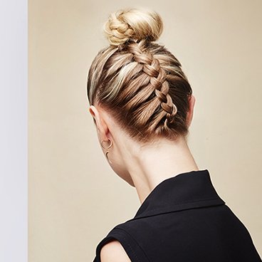 Low Maintenance Dutch Topknot Bun